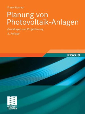 cover image of Planung von Photovoltaik-Anlagen